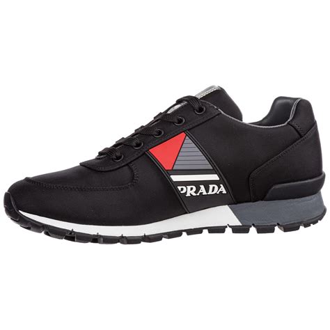 prada trainers men's black|prada sneakers for men dhgate.